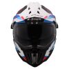 LS2 MX701 EXPLORER-06 CARBON FRONTIER adventure helma bílá/modrá vel.3XL